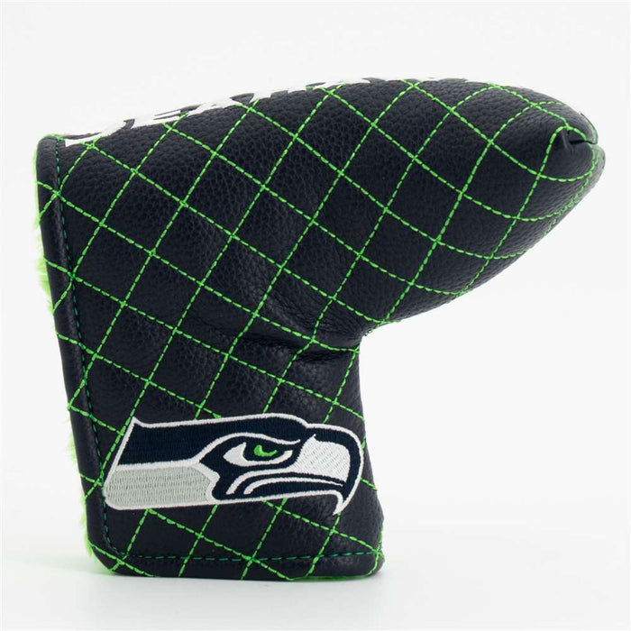 Seattle Seahawks Quilted Mallet Putter Cover (SPLIT)