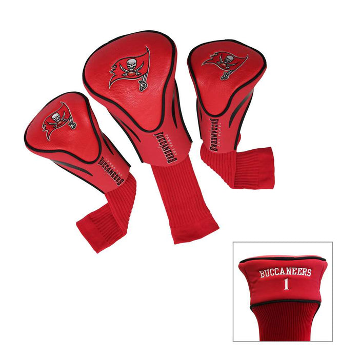Tampa Bay Buccaneers  Golf Club Headcover - Set of 3 (Driver,Fairway,Hybrid)