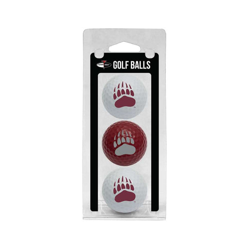 University of Montana Grizzlies Golf 3 Ball Pack 40405