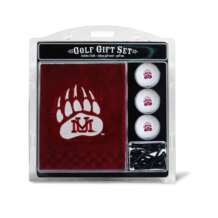 Montana Grizzlies Golf Embroidered Towel Gift Set 40420