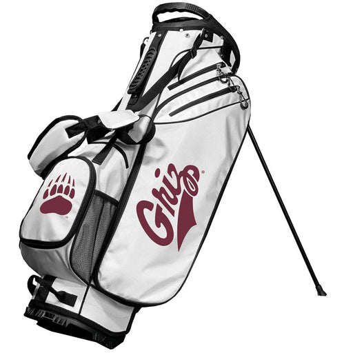 Montana Grizzlies Birdie Stand Golf Bag -  White