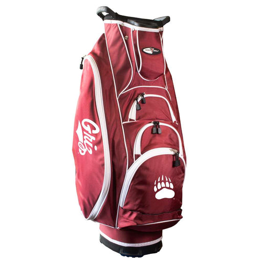 Montana Grizzlies Albatross Cart Golf Bag Maroon