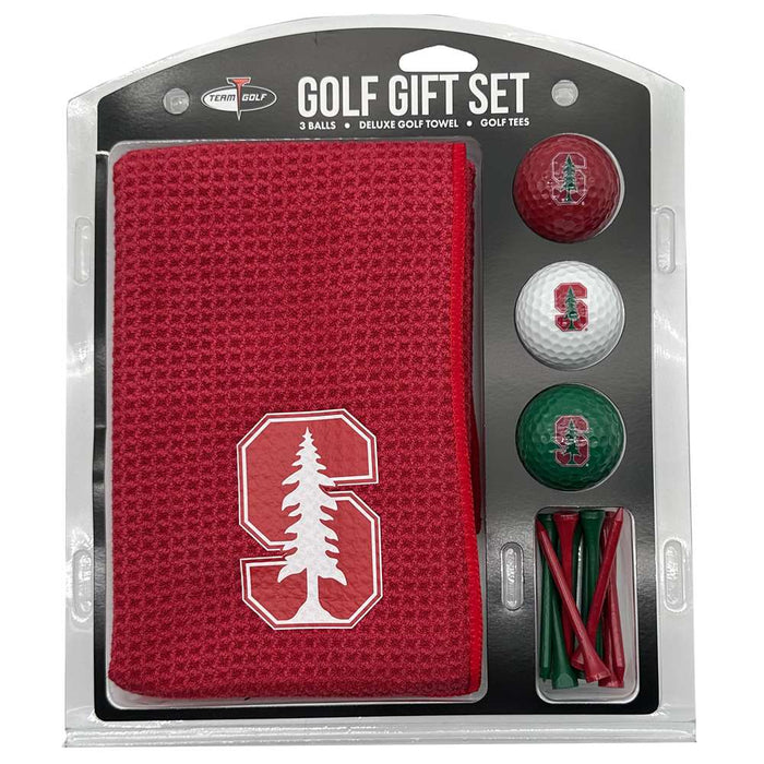 Stanford Cardinal 16" X 40" Microfiber Towel Golf Gift Set