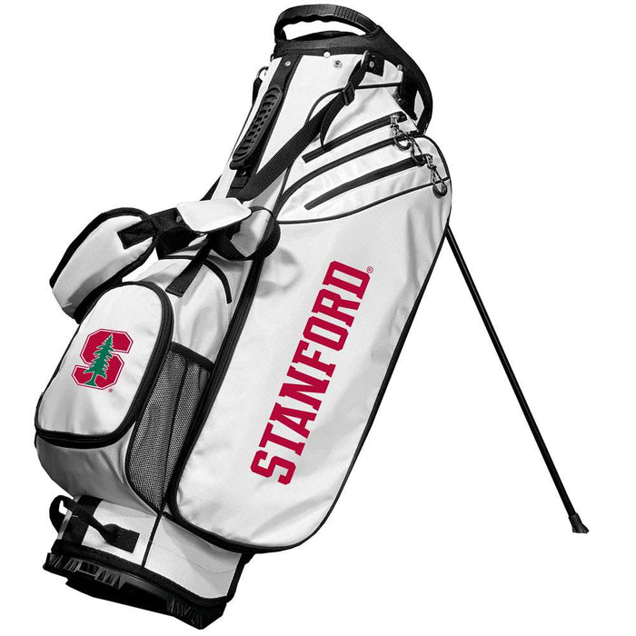 Stanford Cardinal Birdie Stand Golf Bag - White