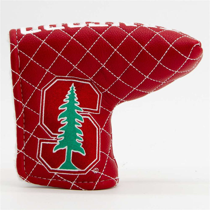Stanford Cardinal Quilted Mallet Putter Cover (SOLID)