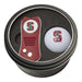 Stanford University Cardinal Golf Tin Set - Switchblade, Golf Ball