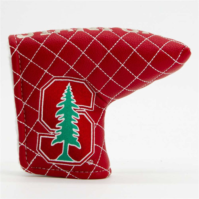 Stanford Cardinal Quilted Mallet Putter Cover (SPLIT)