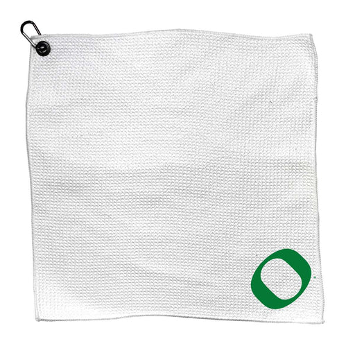 Oregon Ducks Microfiber Towel - 15" x 15" (White)