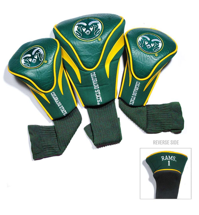 Colorado State  Rams  Golf Club Headcover - Set of 3 (Driver,Fairway,Hybrid)