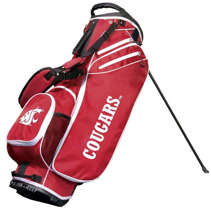 Washington State Cougars Birdie Stand Golf Bag - Dark Red
