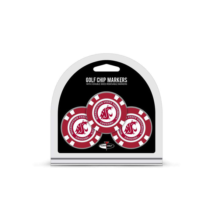 Washington State University Cougars Golf 3 Pack Golf Chip 46288