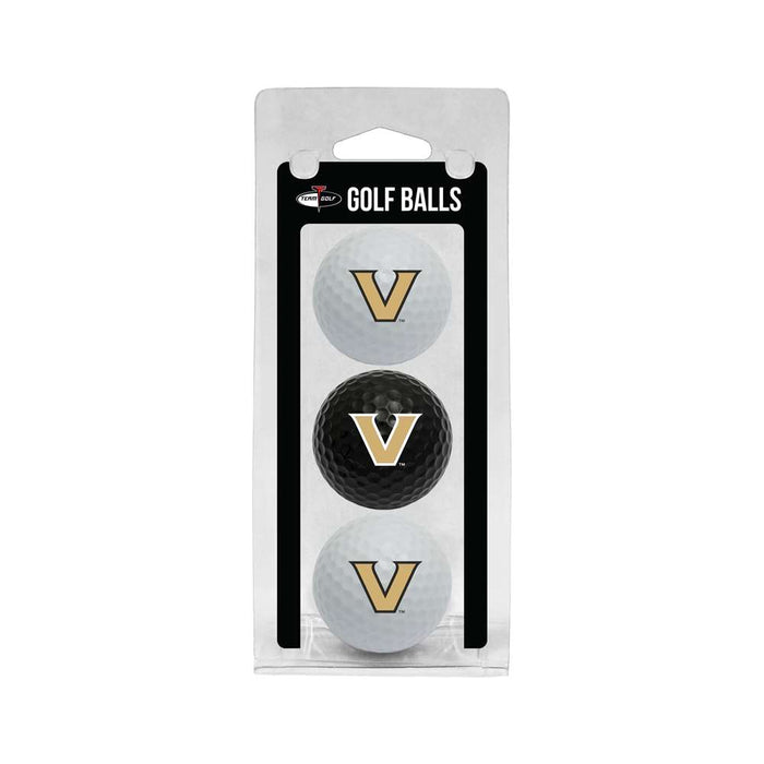 Vanderbilt University Commodores Golf 3 Ball Pack 46605
