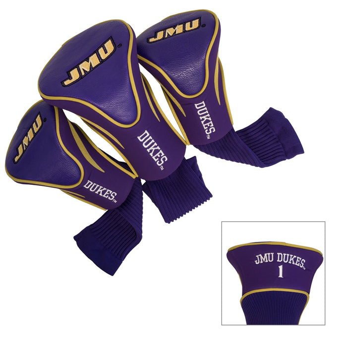 James Madison  Dukes  Golf Club Headcover - Set of 3 (Driver,Fairway,Hybrid)