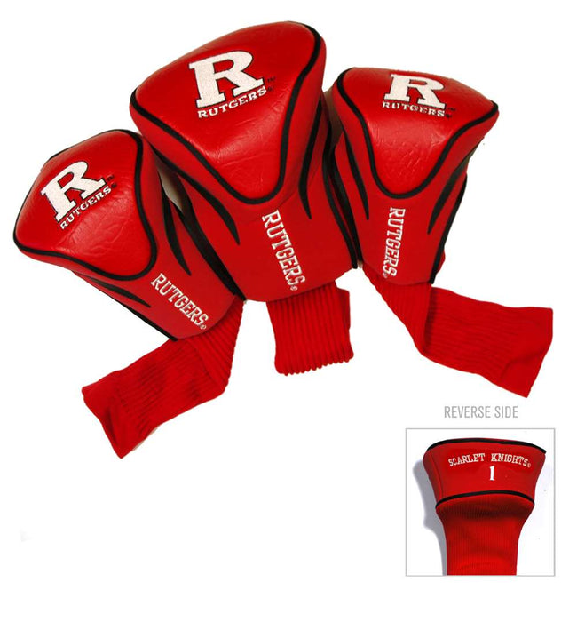Rutgers  Scarlet Knights  Golf Club Headcover - Set of 3 (Driver,Fairway,Hybrid)