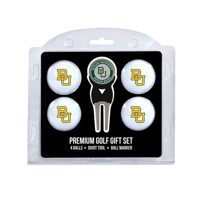 Baylor University Bears Golf 4 Ball Gift Set 46906