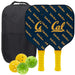 Cal-Berkeley California Bears Carbon Fiber Pickleball Paddle Set 637556200976