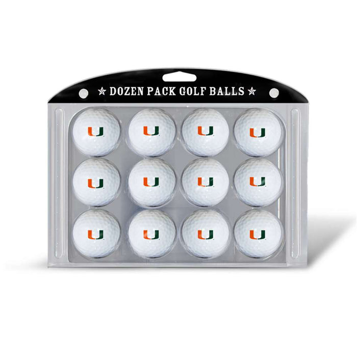 Miami Hurricanes Golf Dozen Ball Pack 47103