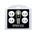 Miami Hurricanes Golf 4 Ball Gift Set 47106