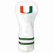 Miami Hurricanes Vintage Fairway Headcover (White) - Printed