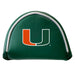 Miami Hurricanes Putter Cover - Mallet (Colored) - Printed