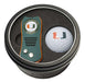 Miami Hurricanes Golf Tin Set - Switchblade, Golf Ball