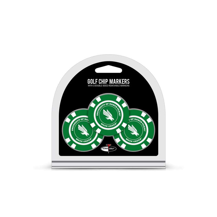 North Texas State University Mean Green Golf 3 Pack Golf Chip 50288