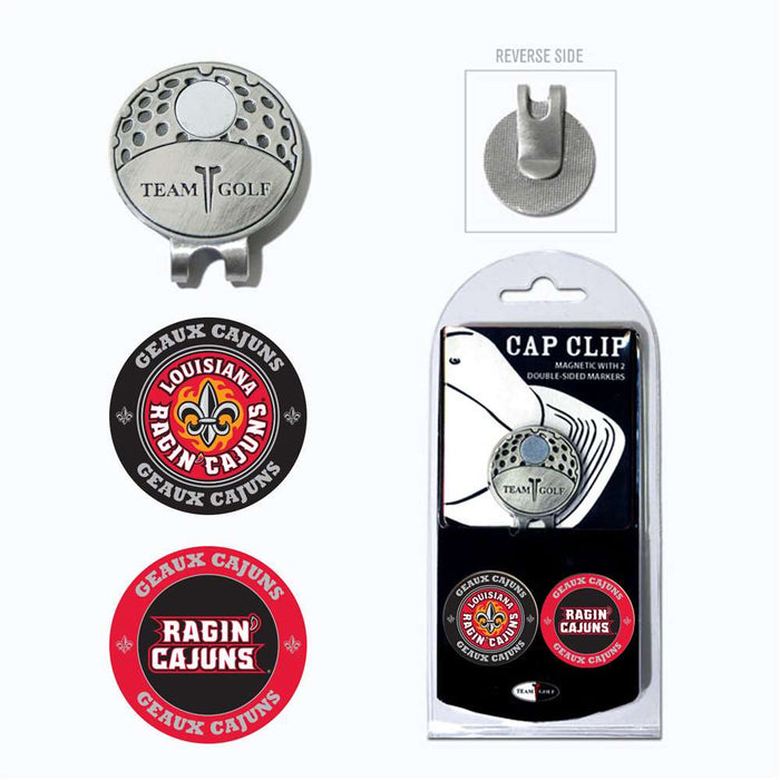 Louisiana Lafayette Ragin Cagin Golf Cap Clip Pack 60747