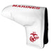 US MARINES Tour Blade Putter Cover (White) - Printed