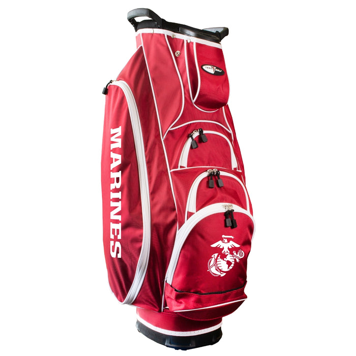 US Marines Albatross Cart Golf Bag - Dark Red