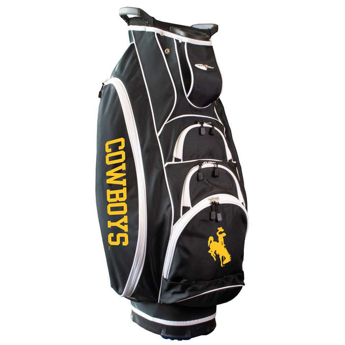 Wyoming Cowboys Albatross Cart Golf Bag Black