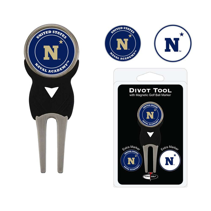 United States Naval Acadmey Midshipmen Golf Signature Divot Tool Pack  76845