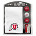 Utah Utes 16" X 40" Microfiber Towel Golf Gift Set - White