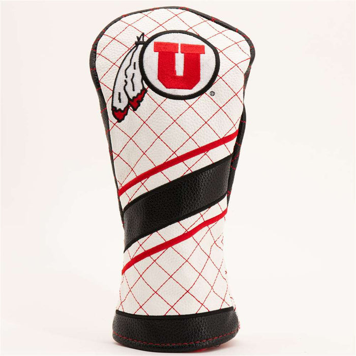 Utah Utes Quilted Fairway Headcover (STRIPED)