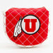 Utah Utes Quited Blade Putter Cover (SOLID)
