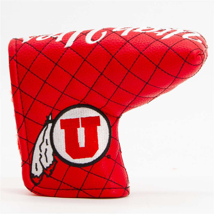 Utah Utes Quilted Mallet Putter Cover (SOLID)