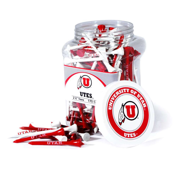 University of Utah Utes Golf 175 Tee Jar 80551