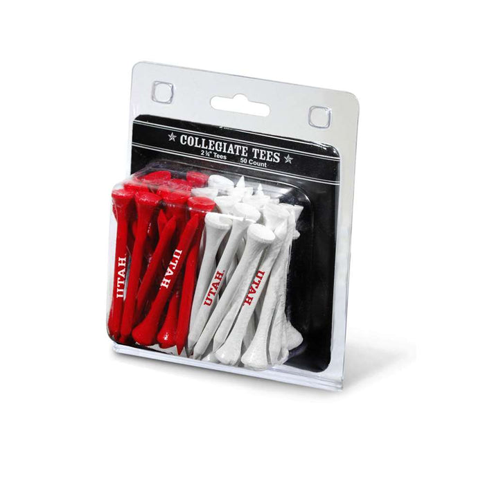 University of Utah Utes Golf 50 Tee Pack 80555