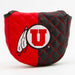 Utah Utes Quited Blade Putter Cover (SPLIT)
