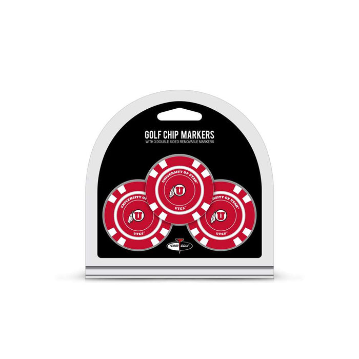 Utah Utes Golf 3 Pack Golf Chip 80588