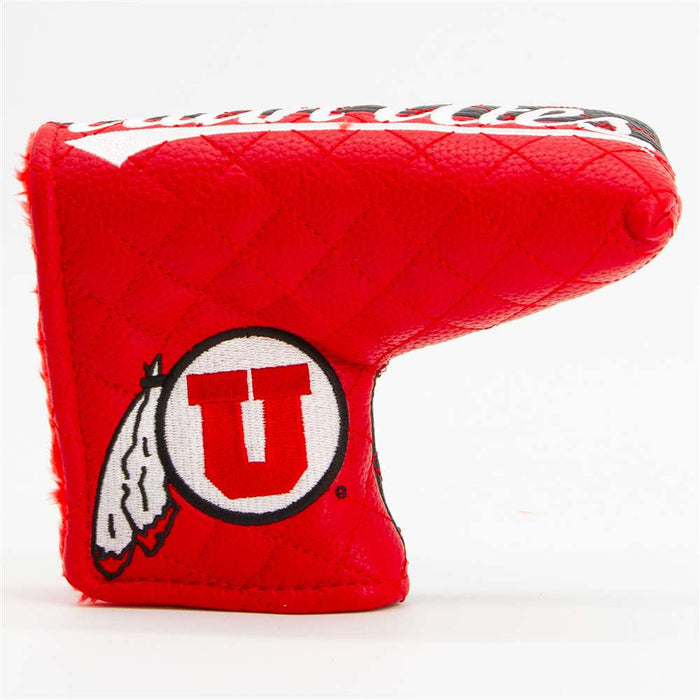 Utah Utes Quilted Mallet Putter Cover (SPLIT)