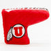 Utah Utes Quilted Mallet Putter Cover (SPLIT)