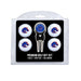 Boise State University Broncos Golf 4 Ball Gift Set 82706
