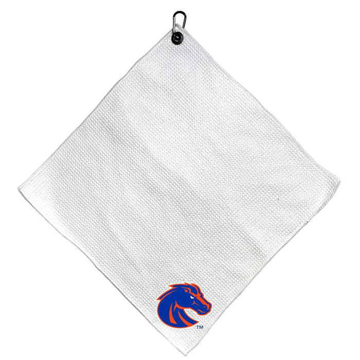 Boise State Broncos Microfiber Towel - 15" x 15" (White)