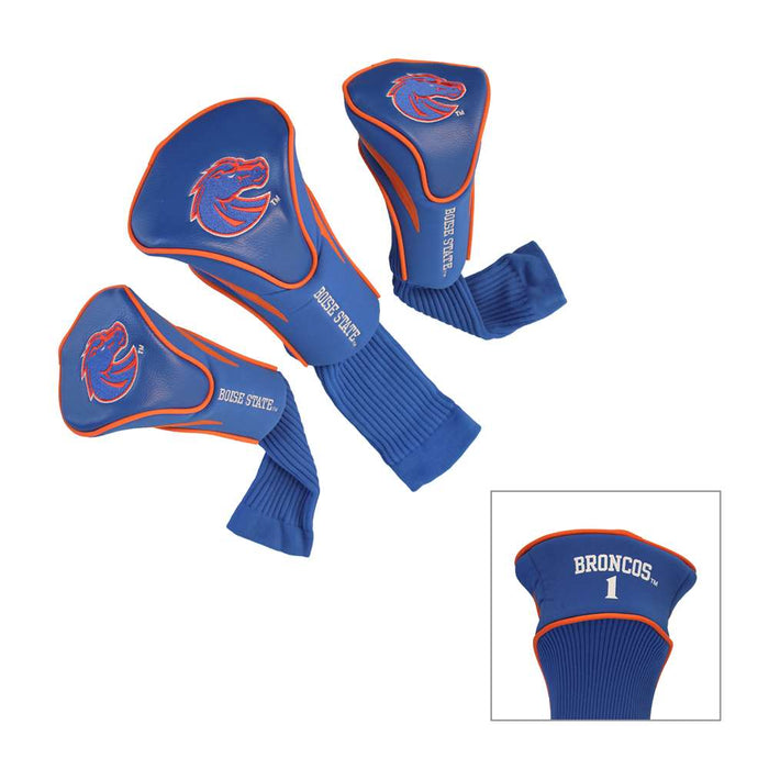 Boise State  Broncos  Golf Club Headcover - Set of 3 (Driver,Fairway,Hybrid)