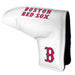 Boston R Sox Tour Blade Putter Cover (White) - Printed