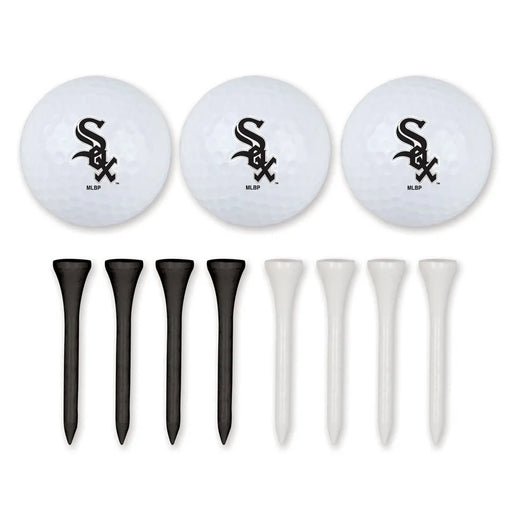 Chicago White Sox 3 Ball Pack and 8 Tee Pack
