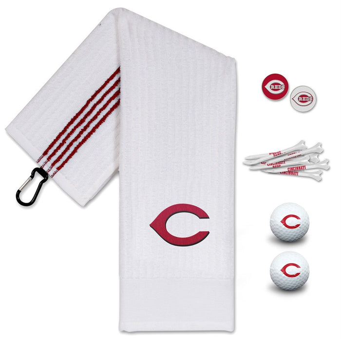 Cincinnati Reds Golf Embroidered Towel Gift Set 95620