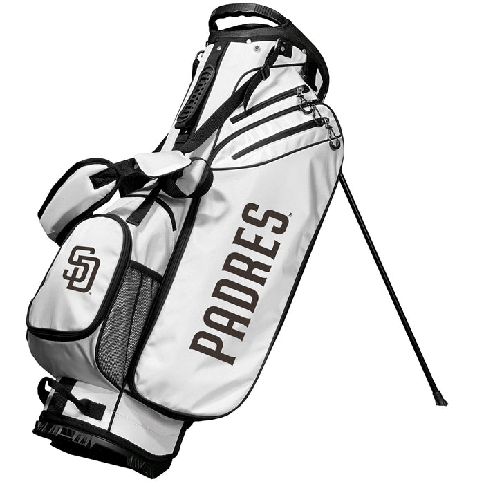 San Diego Padres Birdie Stand Golf Bag - White