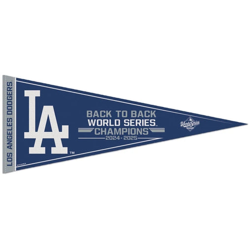 Los Angeles Dodgers 2025 World Series Champions Classic Carded Pennant 12X30