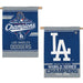 Los Angeles Dodgers 2025 World Series Champions 2- Sided 28X40 Vertical Flag (3 Pack)